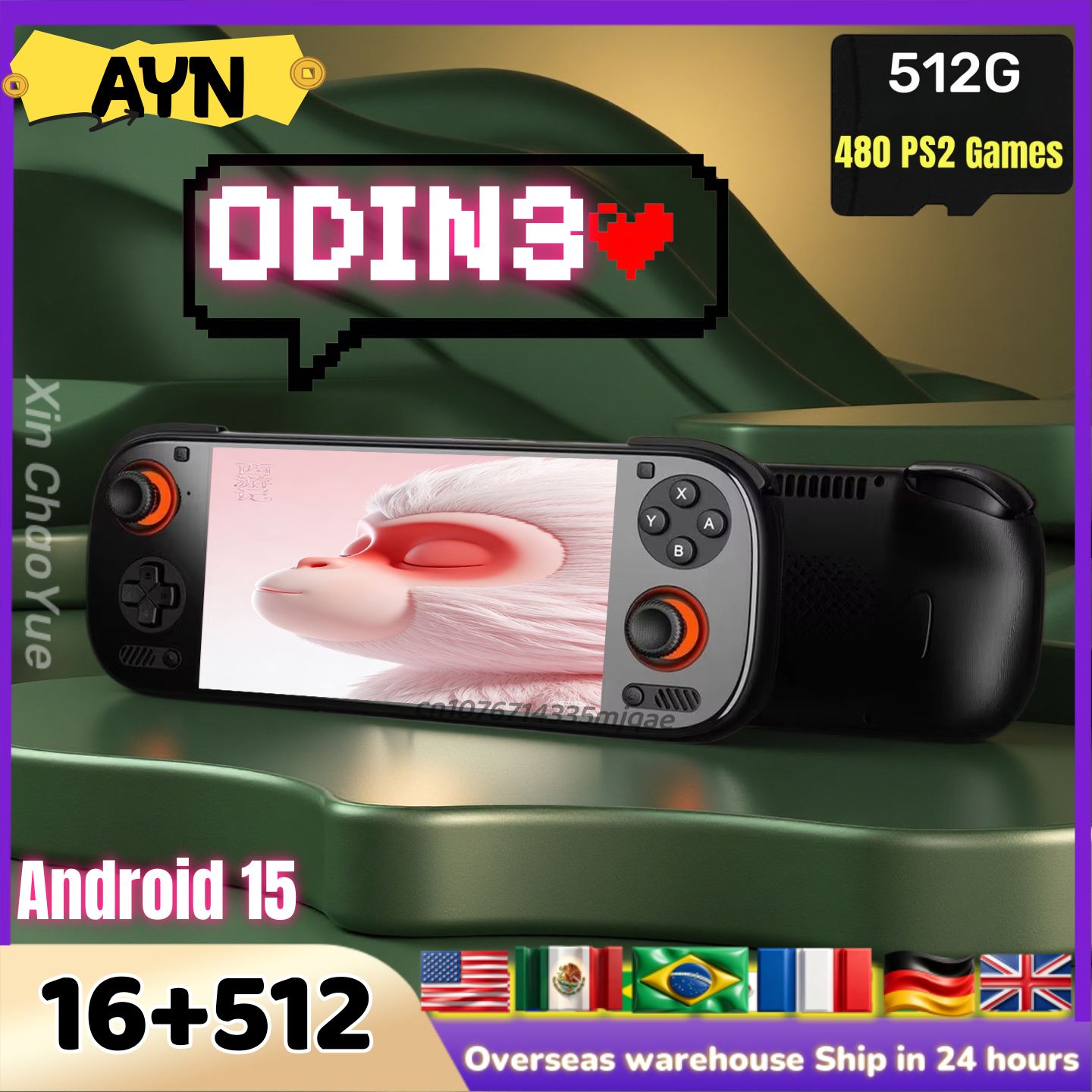 Retro Gaming Ps3 - AYN Odin 3 Handheld Game Console