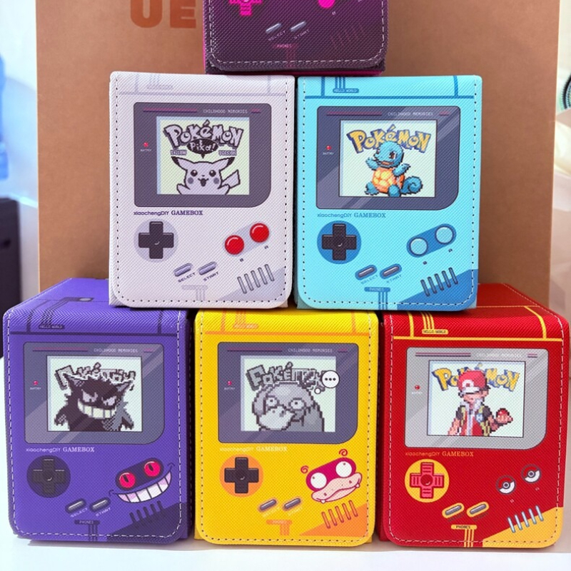 Retro Gaming Setup - Pokémon Psyduck Mew Gengar Figure Deck