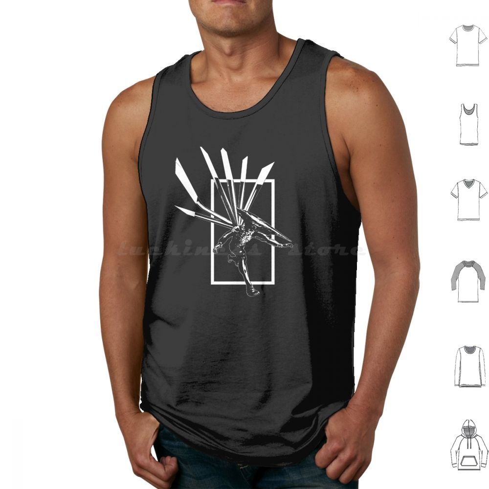 Retro Gaming Windows - Retro Mdk-Black Tank Tops Print Cotton