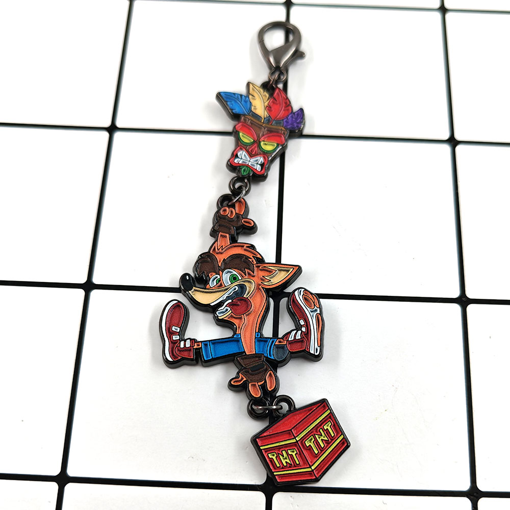 Classic Cartoon Character Keyc - Retro Gaming Keychain recensie en prijs