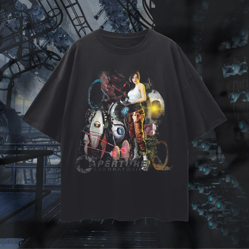 Portal 2 Aperture Science T-sh - Retro Gaming Shops recensie en prijs