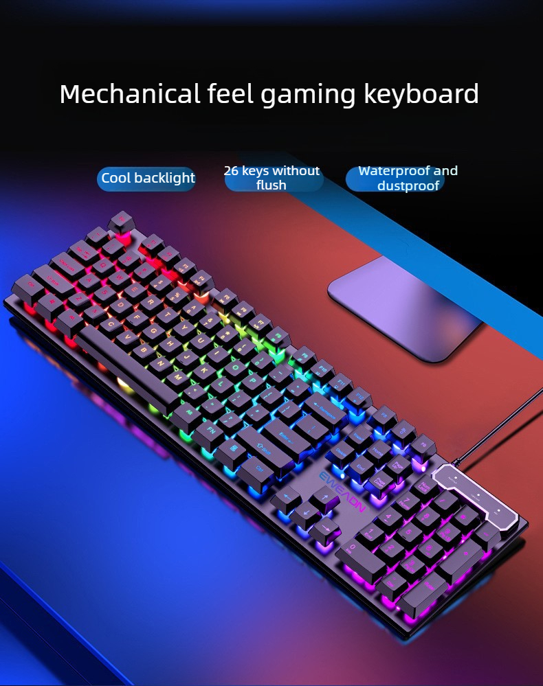 EWEADN GX330 Gaming Keyboard 1 - Retro Gaming Windows recensie en prijs