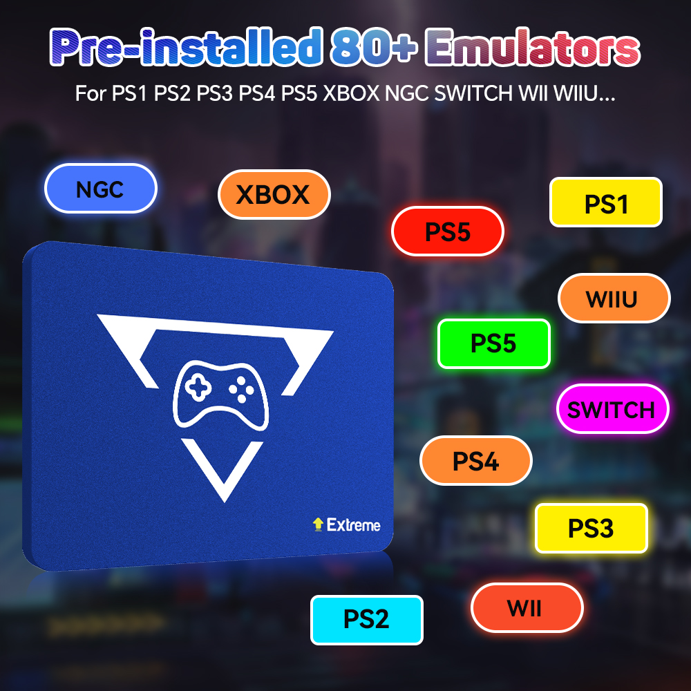 2TB Gaming Emulation Hard Driv - Retro Gaming Ps3 recensie en prijs