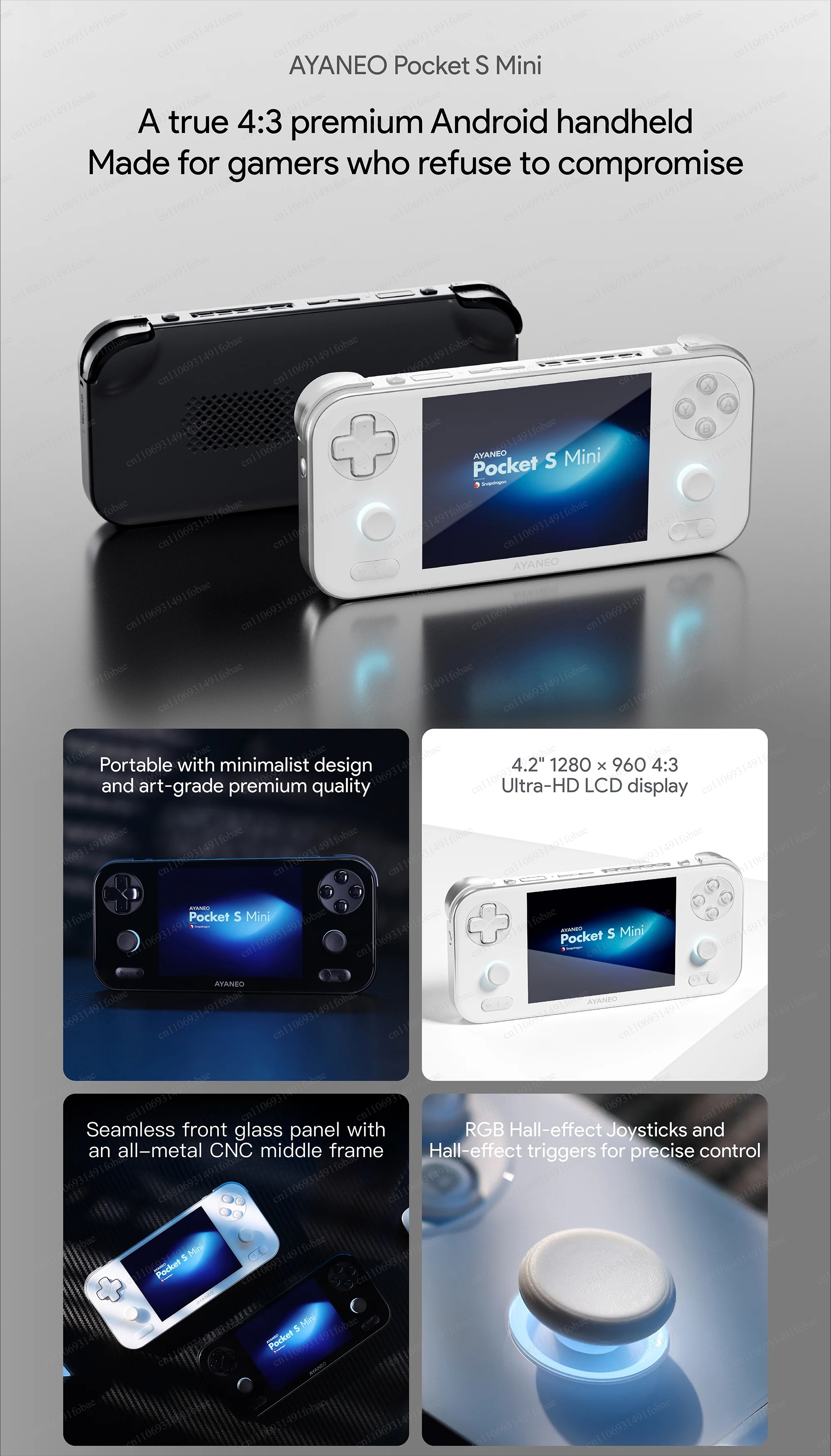 AYANEO Pocket S Mini Retro Han - Retro Handheld Console recensie en prijs