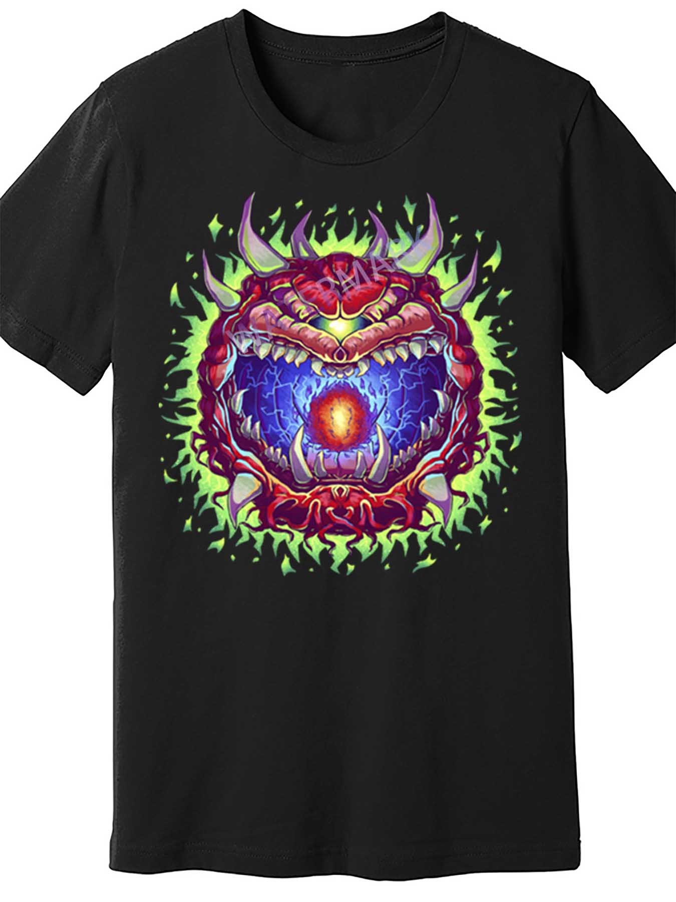 Men's Cacodemon Doom Graphic T - Retro Gaming Shops recensie en prijs