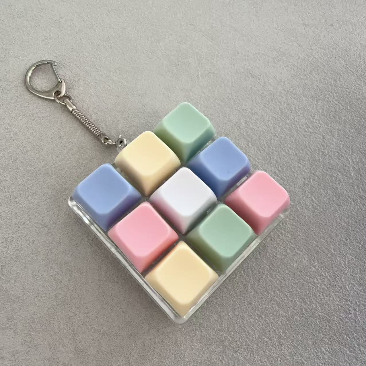 Tetris-Inspired 9-Key Fidget K - Retro Gaming Keychain recensie en prijs