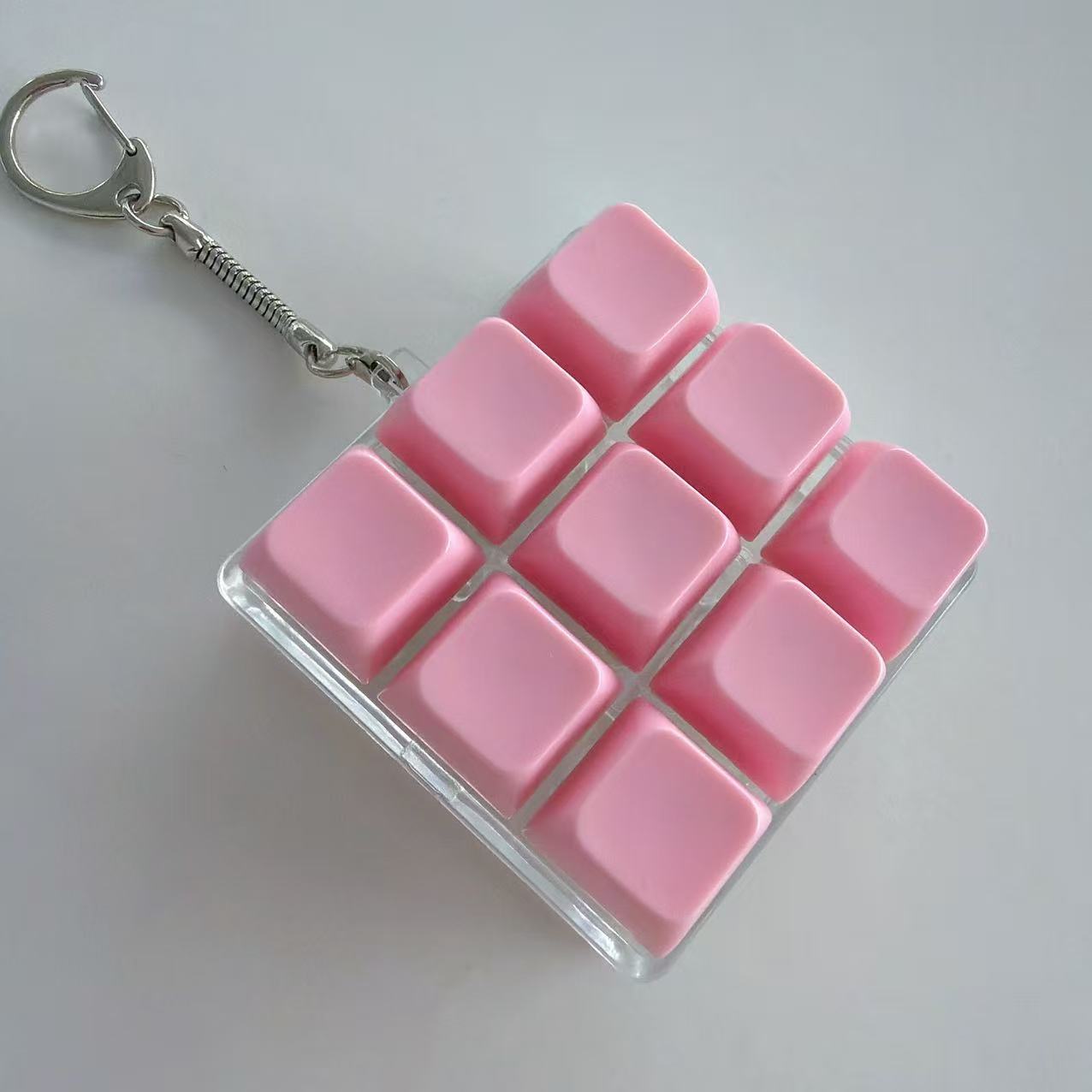 Tetris-Inspired 9-Key Fidget K - Retro Gaming Keychain recensie en prijs