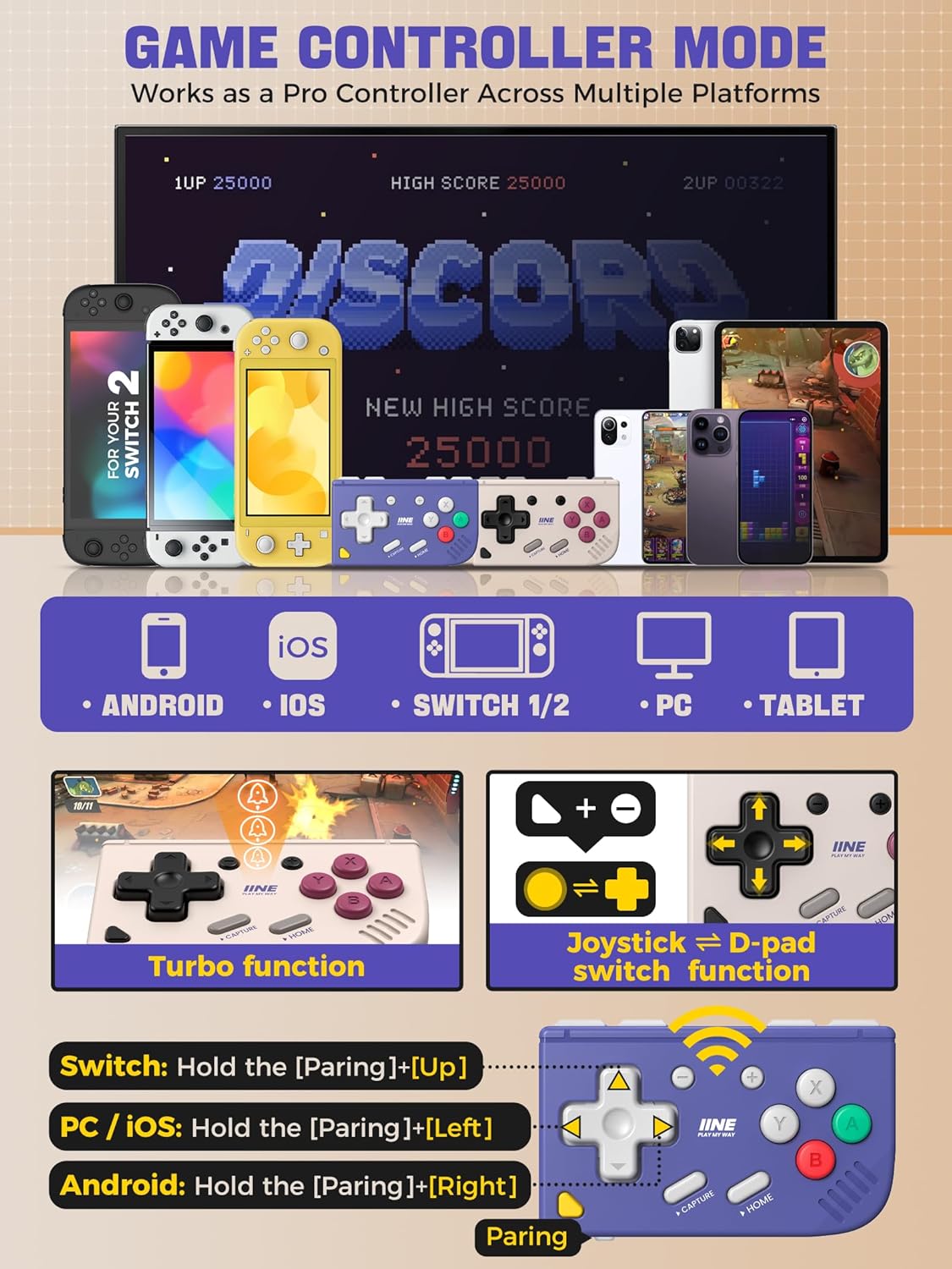 Mini Retro Game Controller,Poc - Retro Gaming Keychain recensie en prijs