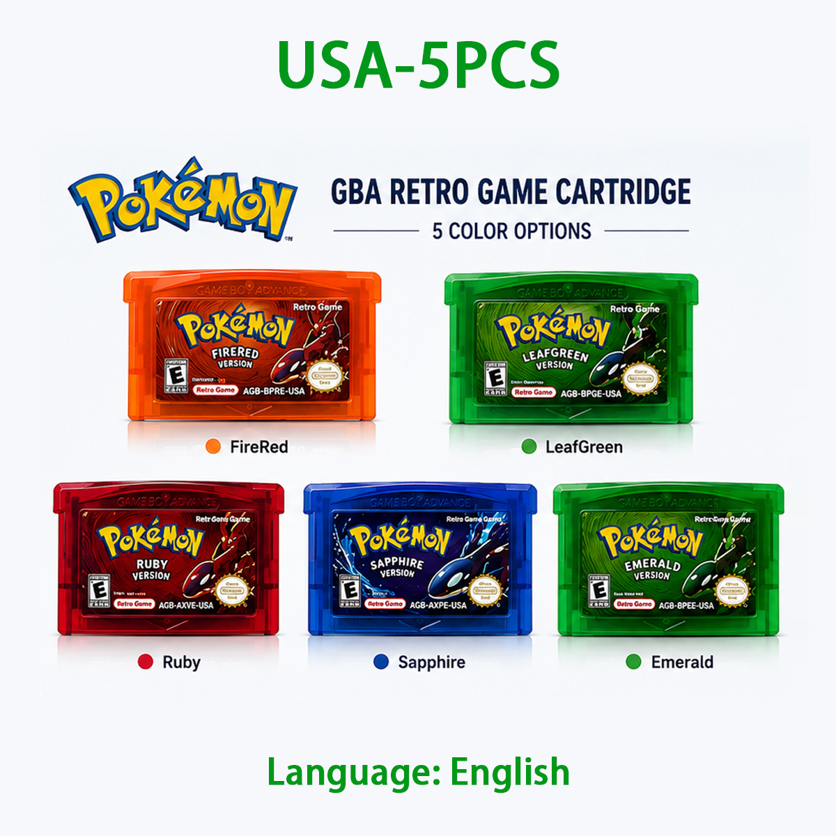 Classic Pixel RPG Cartridge Fo - Retro Gaming Pokemon recensie en prijs