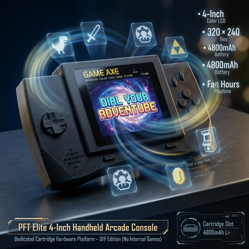 PFT Elite 4-Inch Handheld Arca - Gaming Retro Arcade recensie en prijs