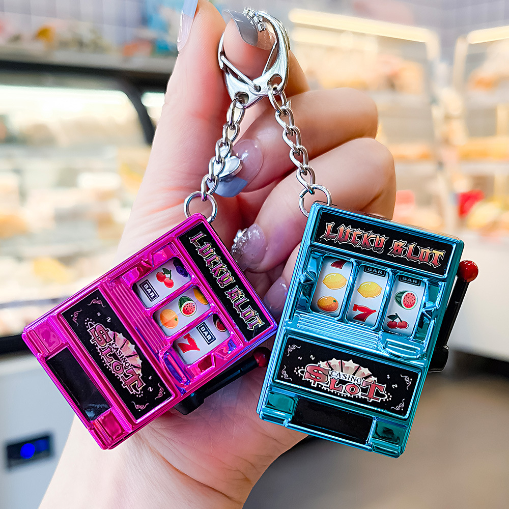 Portable Mini Fruit Slot Keych - Retro Gaming Keychain recensie en prijs
