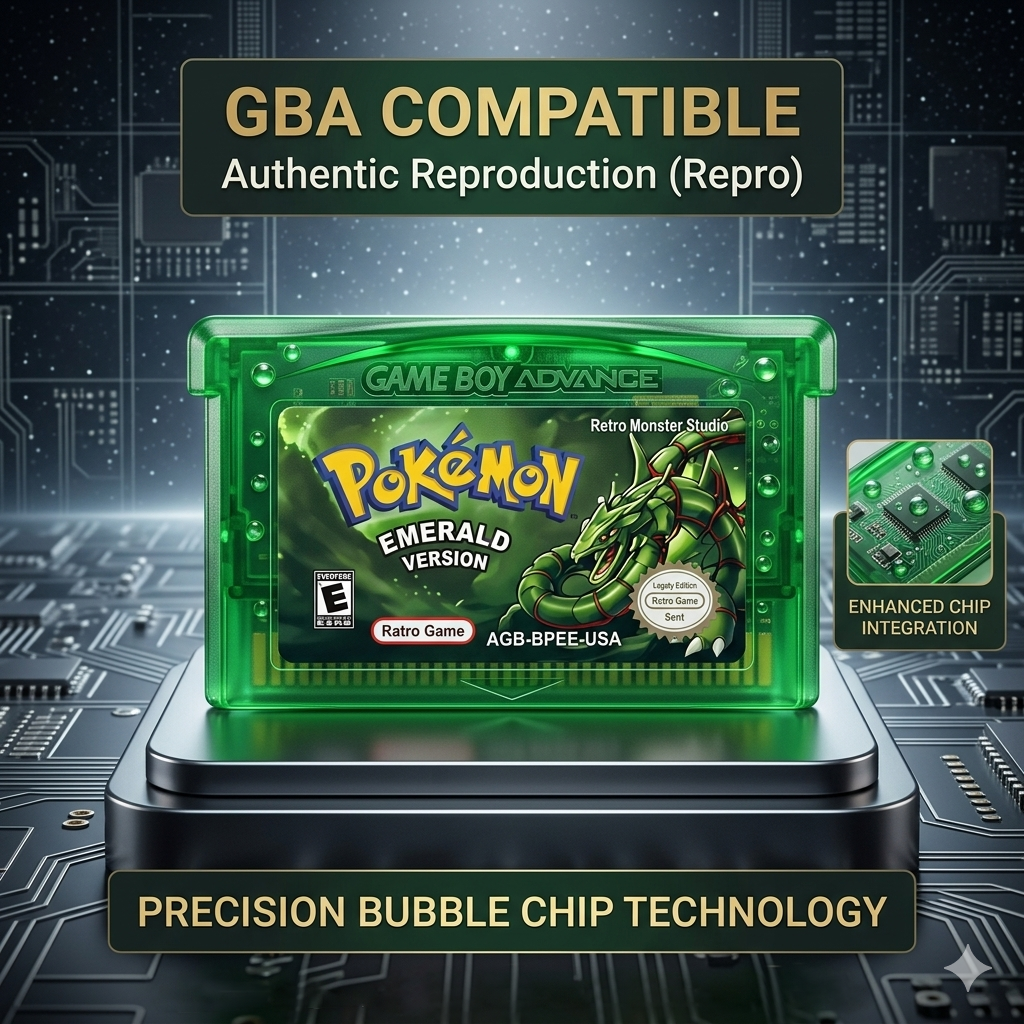 Classic GBA Retro Game Cartrid - Retro Gaming Pokemon recensie en prijs