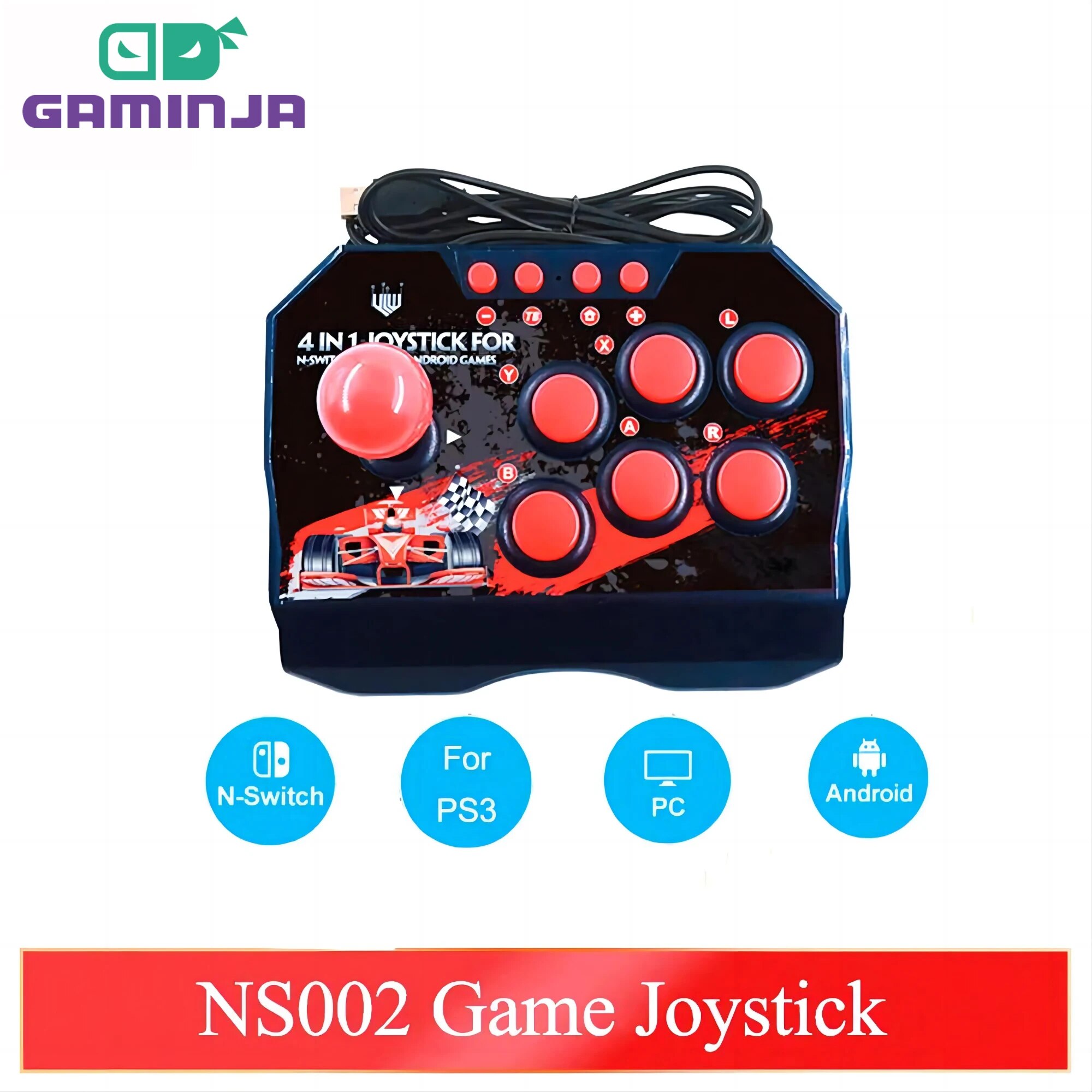 GAMINJA NS002 4 In 1 Retro Arc - Retro Gaming Ps3 recensie en prijs