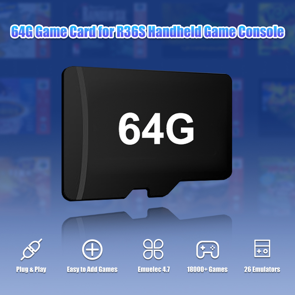 64G Game TF Card for R36S Vide - Retro Gaming Setup recensie en prijs
