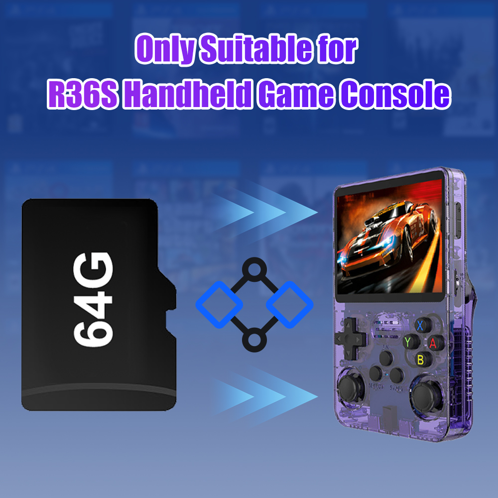 64G Game TF Card for R36S Vide - Retro Gaming Setup recensie en prijs