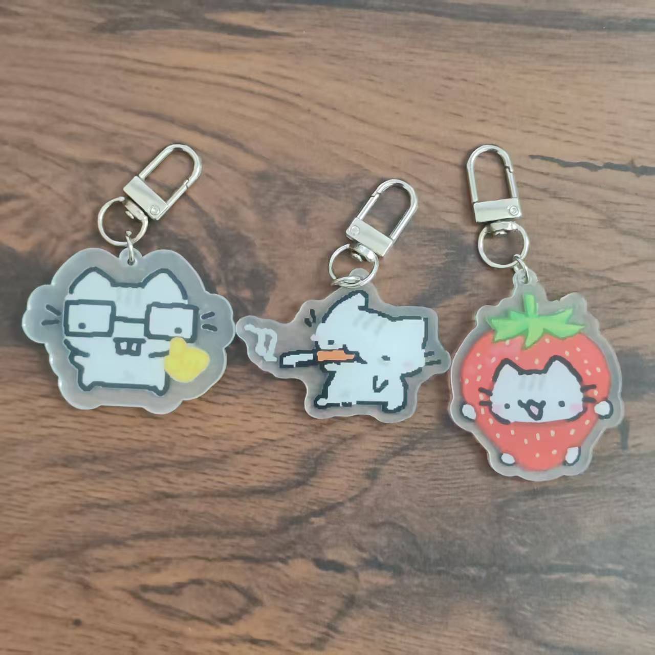 2d Flat Pixel Cat Keychain - G - Retro Gaming Keychain recensie en prijs