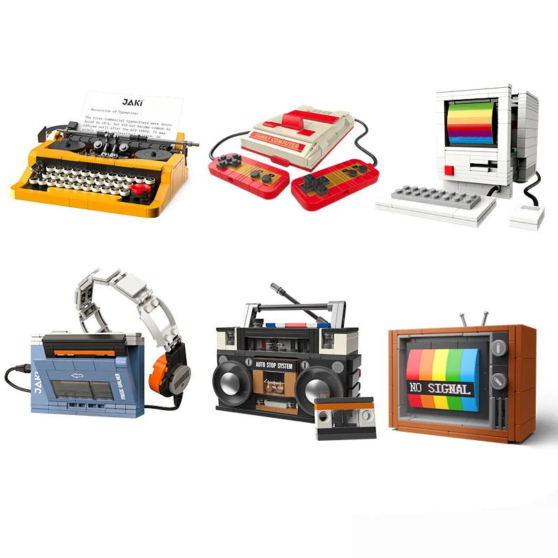 Retro DIY Building Blocks TV R - Retro Handheld Console recensie en prijs