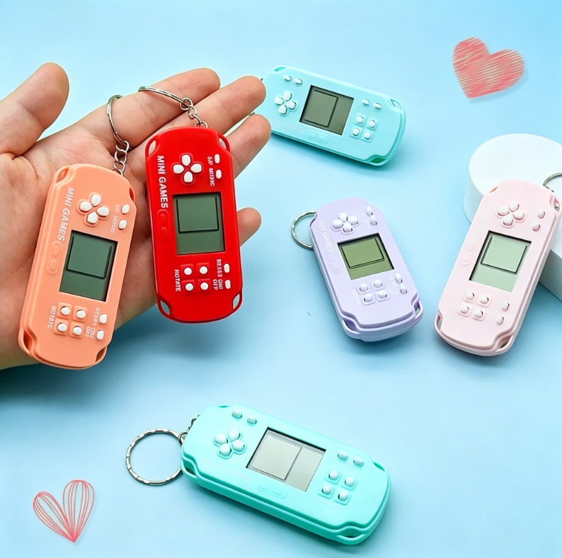 26 In1 Classic Tetris Handheld - Retro Gaming Keychain recensie en prijs
