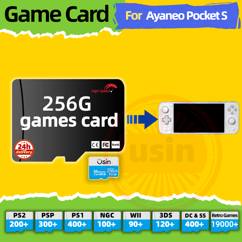 Game Card For Ayaneo Pocket S  - Gaming Retro Arcade recensie en prijs