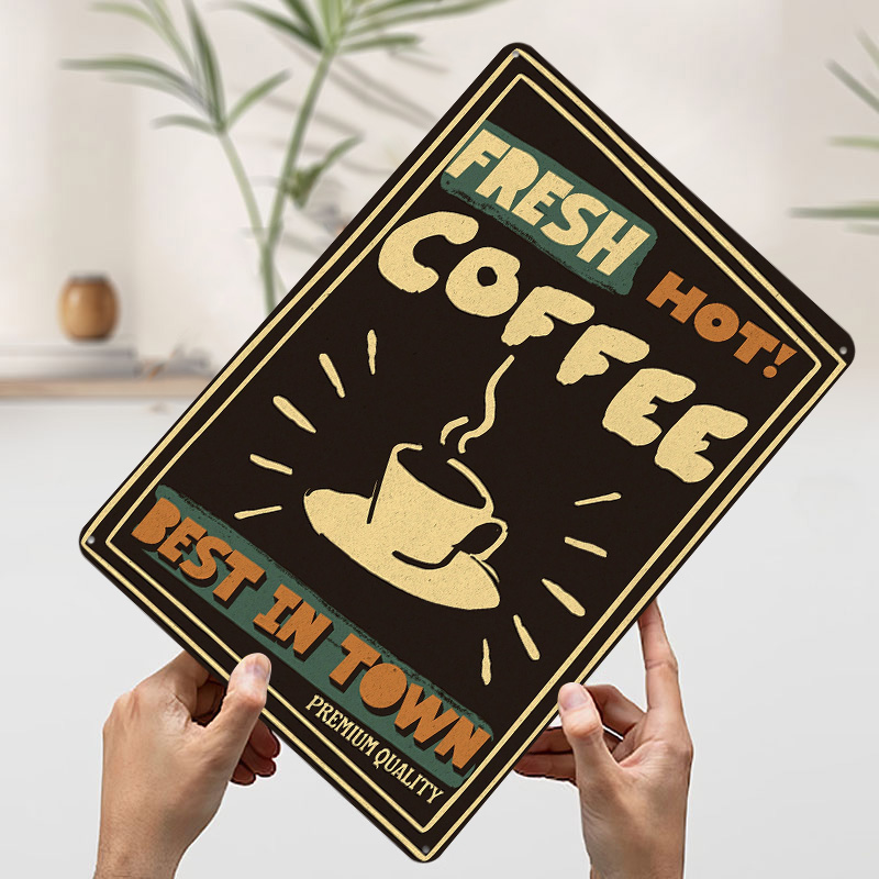 Coffee Shop Vintag Poster Cust - Retro Gaming Shops recensie en prijs