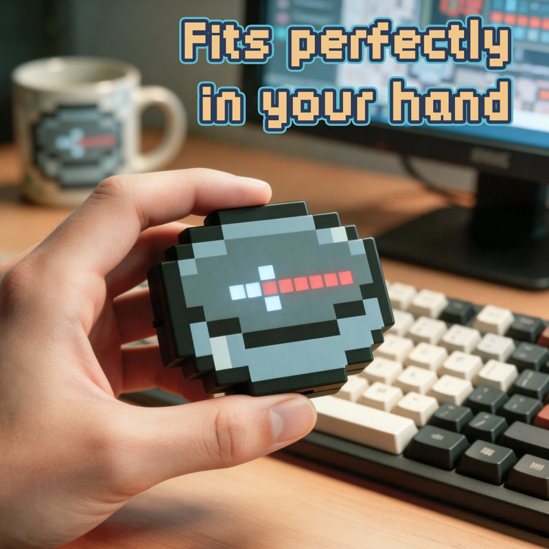 2026 NEW Rechargeable Pixel Co - Retro Gaming Keychain recensie en prijs