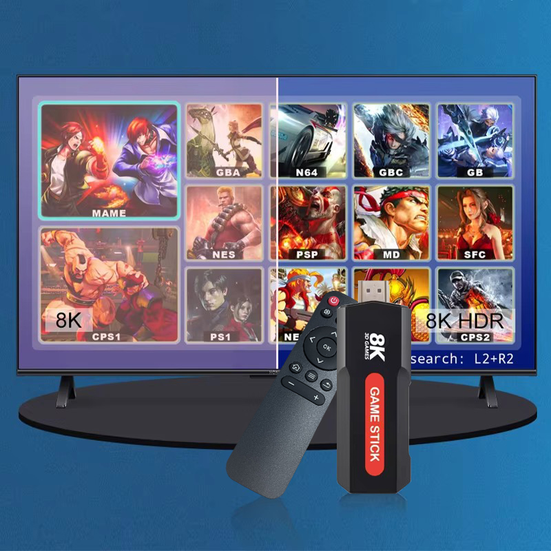 X2 Game Stick HD 4K 8K 3D Cons - Raspberry Pi Retropie recensie en prijs