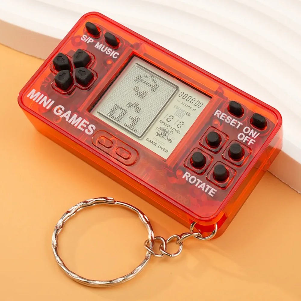Blue Mini Retro Handheld Game  - Retro Gaming Keychain recensie en prijs