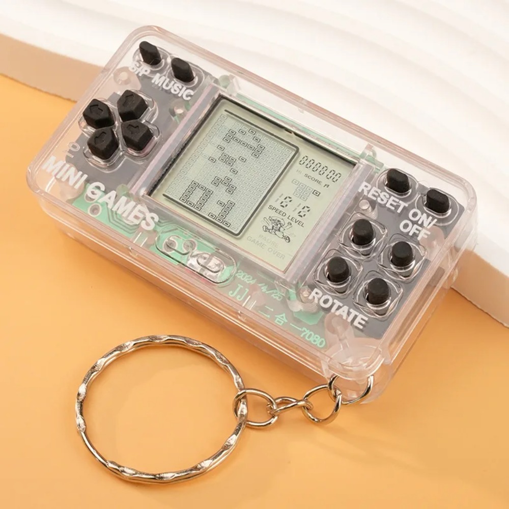 Blue Mini Retro Handheld Game  - Retro Gaming Keychain recensie en prijs