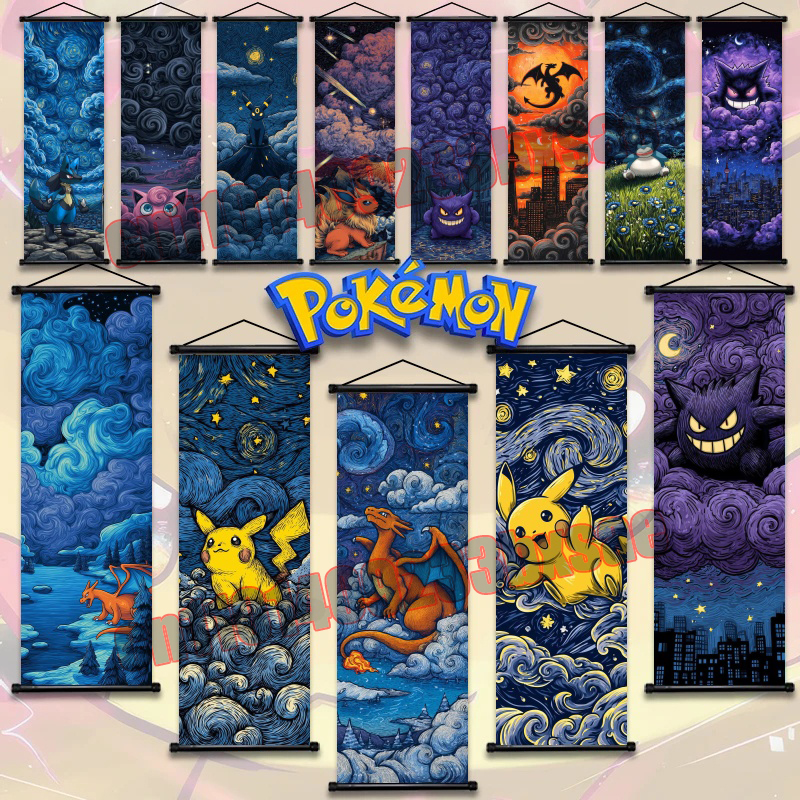 Printed Pokemon Poster, Anime  - Retro Gaming Pokemon recensie en prijs