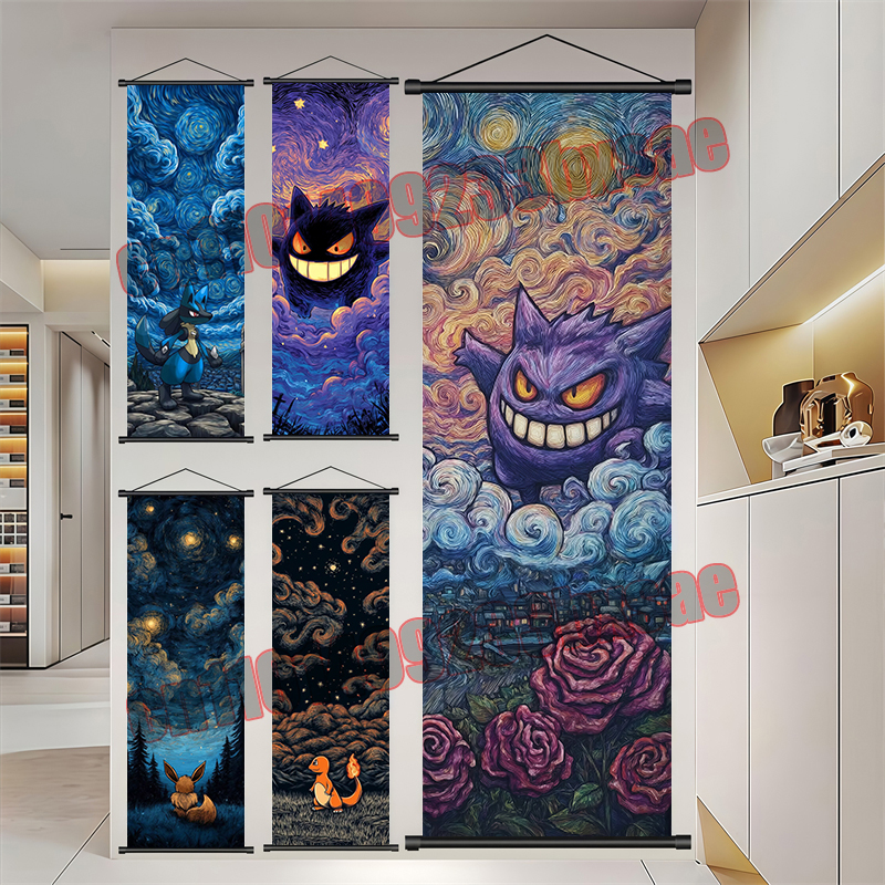 Printed Pokemon Poster, Anime  - Retro Gaming Pokemon recensie en prijs