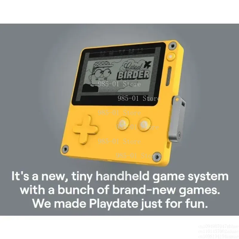NEW 2.7-Inch Panic Playdate Re - Retro Handheld Console recensie en prijs