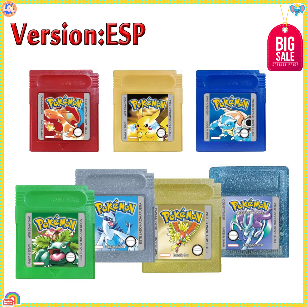 GBC Pokemon 16 Bit Game Cartri - Retro Gaming Pokemon recensie en prijs