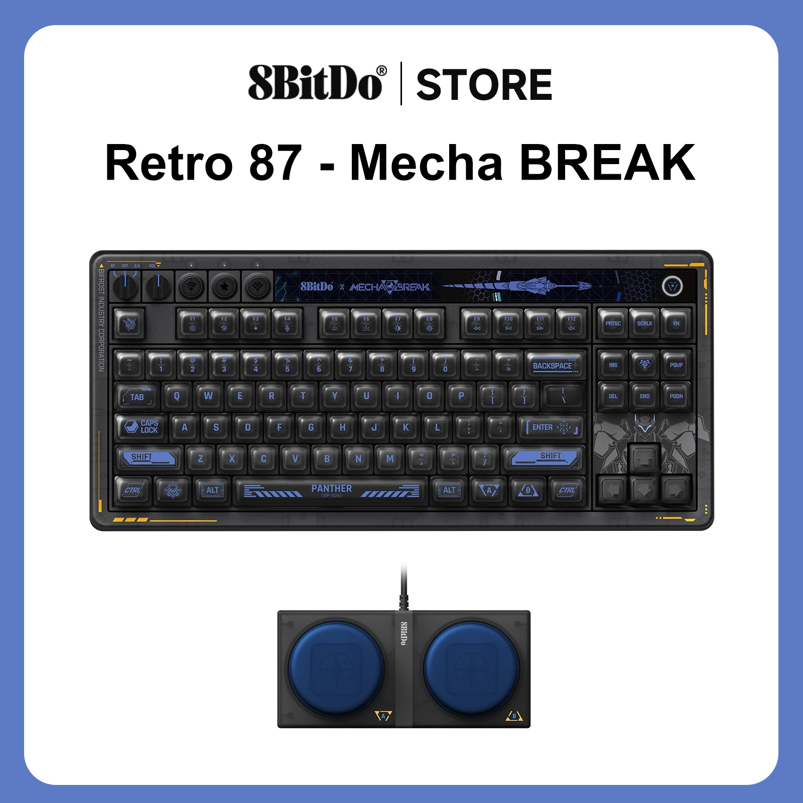 8BitDo Retro 87 Mechanical Key - Retro Gaming Windows recensie en prijs