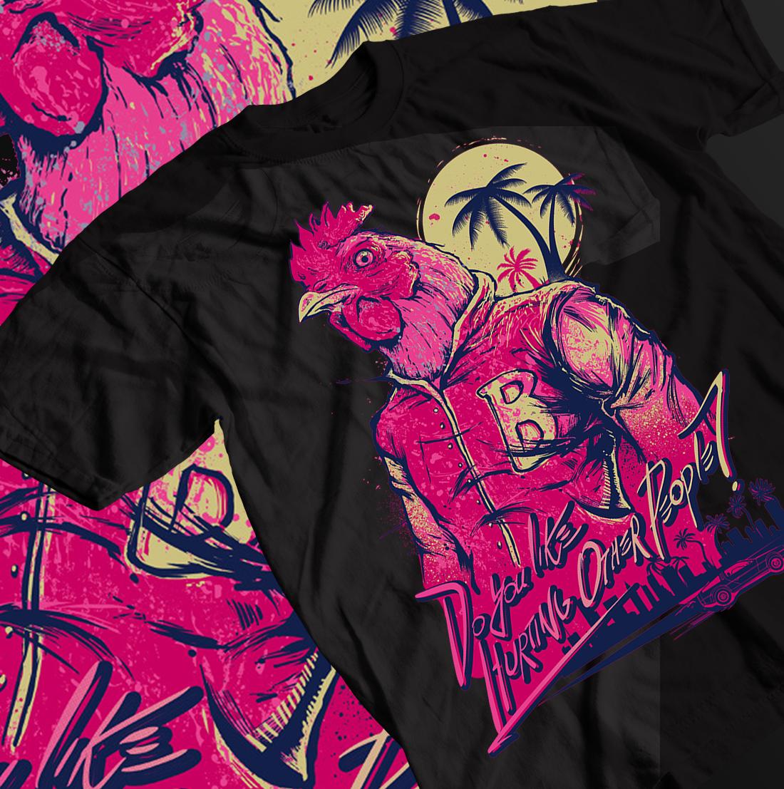 Hotline Miami Gaming T-shirt,  - Retro Gaming Shops recensie en prijs