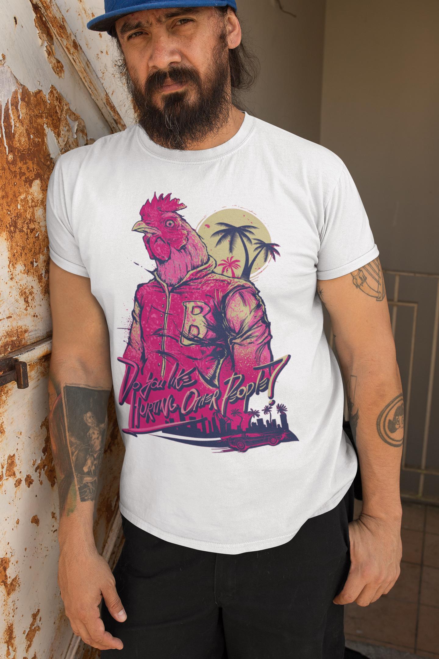 Hotline Miami Gaming T-shirt,  - Retro Gaming Shops recensie en prijs