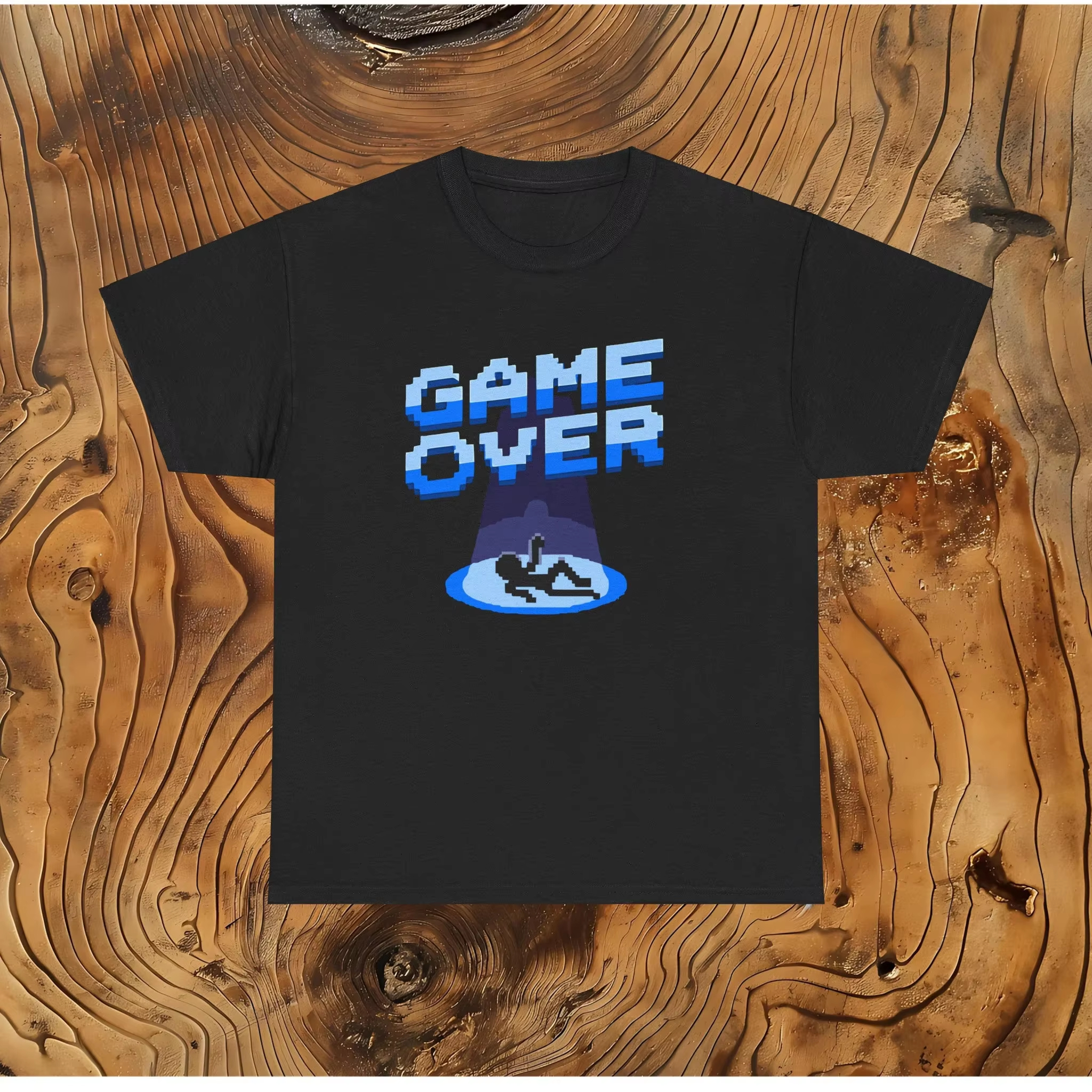 Game Over Screen Tee Retro Gam - Retro Gaming Shops recensie en prijs
