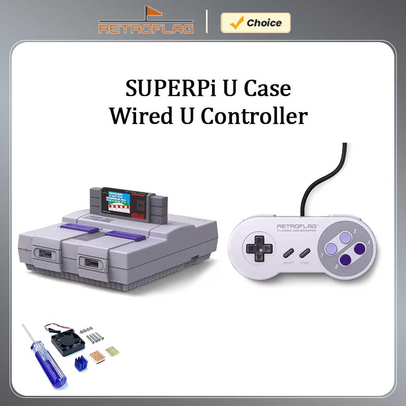 Retroflag SUPERPi U Case with  - Raspberry Pi Retropie recensie en prijs